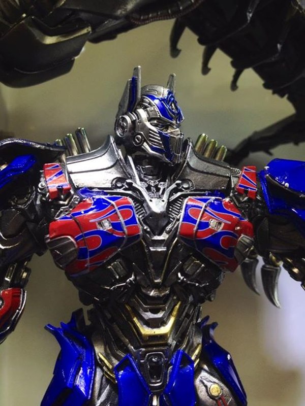 Prime 1 Studio Grimlock  Optimus Prime Polystone Proto Images Of Transformers AOE Statues  (6 of 26)